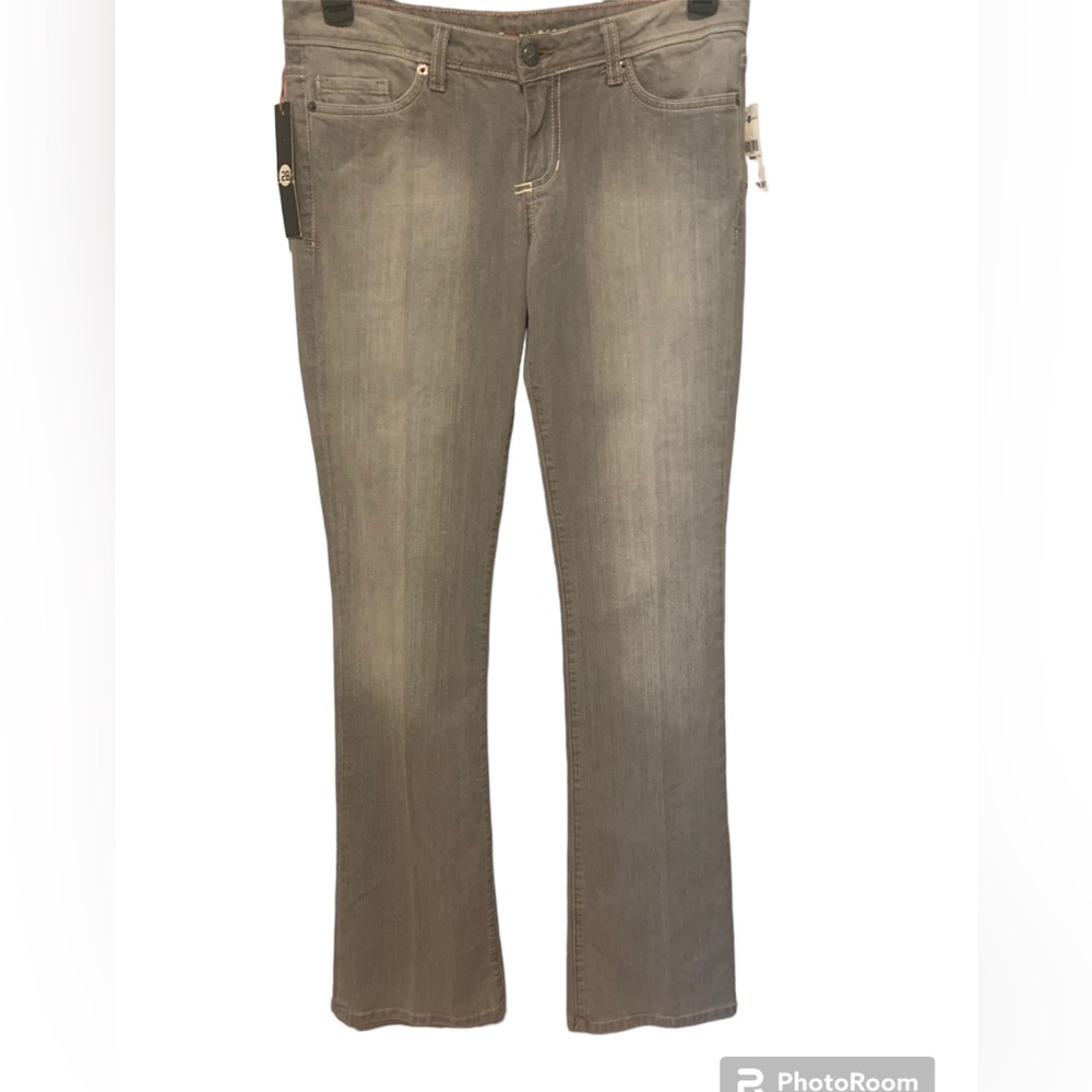 People's Liberation Bella Bootcut Denim Jeans Gray Size 28 NWT
